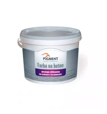 Pigment - akrylowo-silikonowa Farba na beton