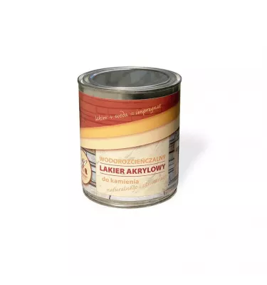 Pigment - bezbarwny lakier do kamienia