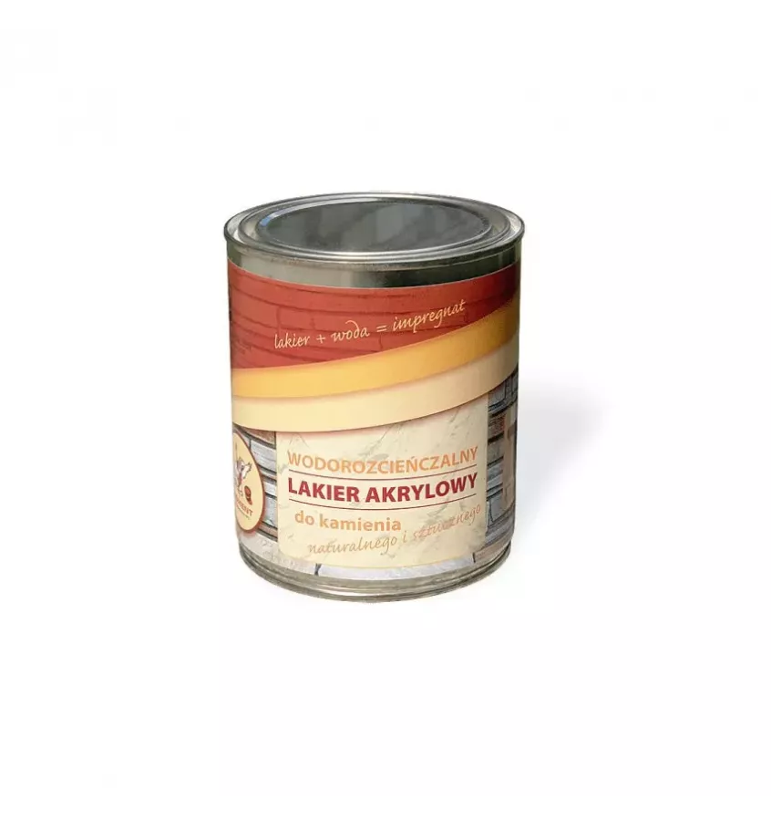 Pigment - bezbarwny Lakier do kamienia
