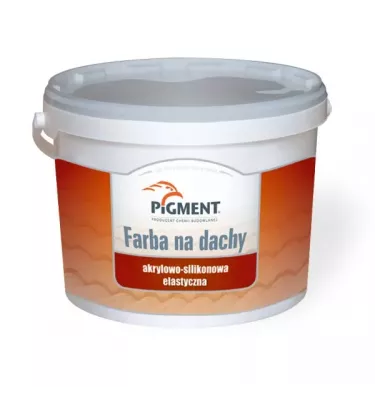 Pigment - akrylowo-silikonowa Farba na dachy