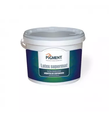 Pigment - farba lateksowa głęboko matowa Latex Supermat