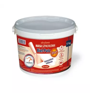 Pigment - masa szpachlowa zbrojona włóknami Biel-Putz Start