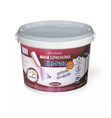 Pigment - akrylowa masa szpachlowa Biel-Putz