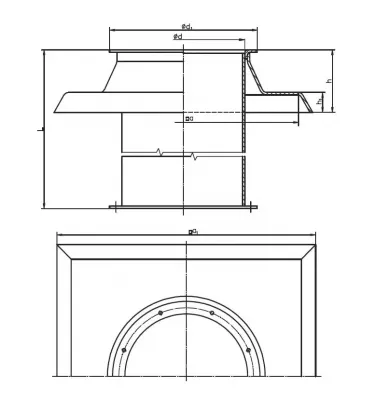 Metalplast - podstawa dachowa PVC typ B II