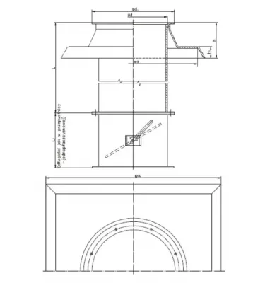 Metalplast - podstawa dachowa PVC typ B III