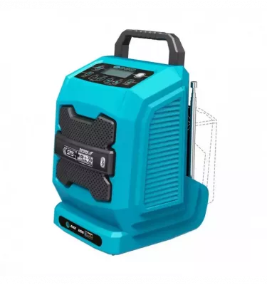 Dedra - radio bluetooth akumulatorowe 18V Dedra Sas+All DED7005