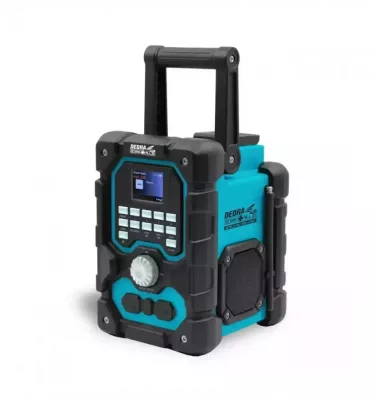 Dedra - radio bluetooth akumulatorowe DAB+/FM Dedra Sas+All 18V DED7006BT