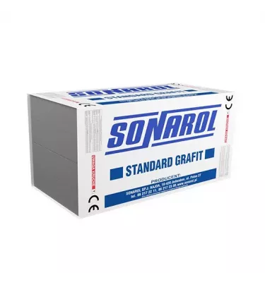 Sonarol - styropian EPS S 033 Standard Grafit