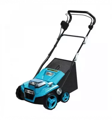 Dedra - wertykulator z funkcją aeratora bezszczotkowy akumulatorowy Dedra Sas+All 2x18V DED7196V