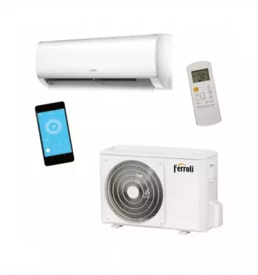 Ferroli - klimatyzator ścienny monosplit do grzania i chłodzenia Giada S R32