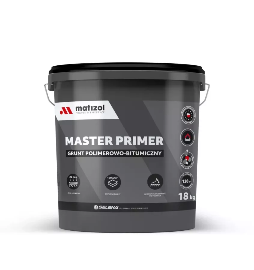 Matizol - grunt polimerowo-bitumiczny Master Primer