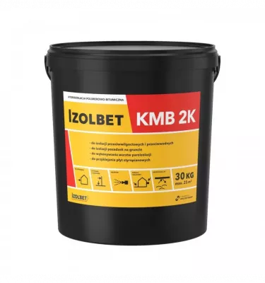 Izolbet - hydroizolacja polimerowo-bitumiczna Izolbet KMB 2K