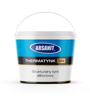 Arsanit - tynk silikonowy strukturalny Thermatynk-SN