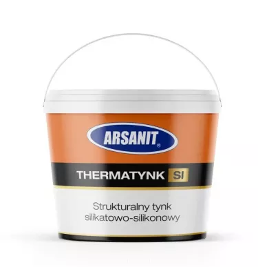 Arsanit - tynk silikatowo-silikonowy strukturalny Thermatynk SI