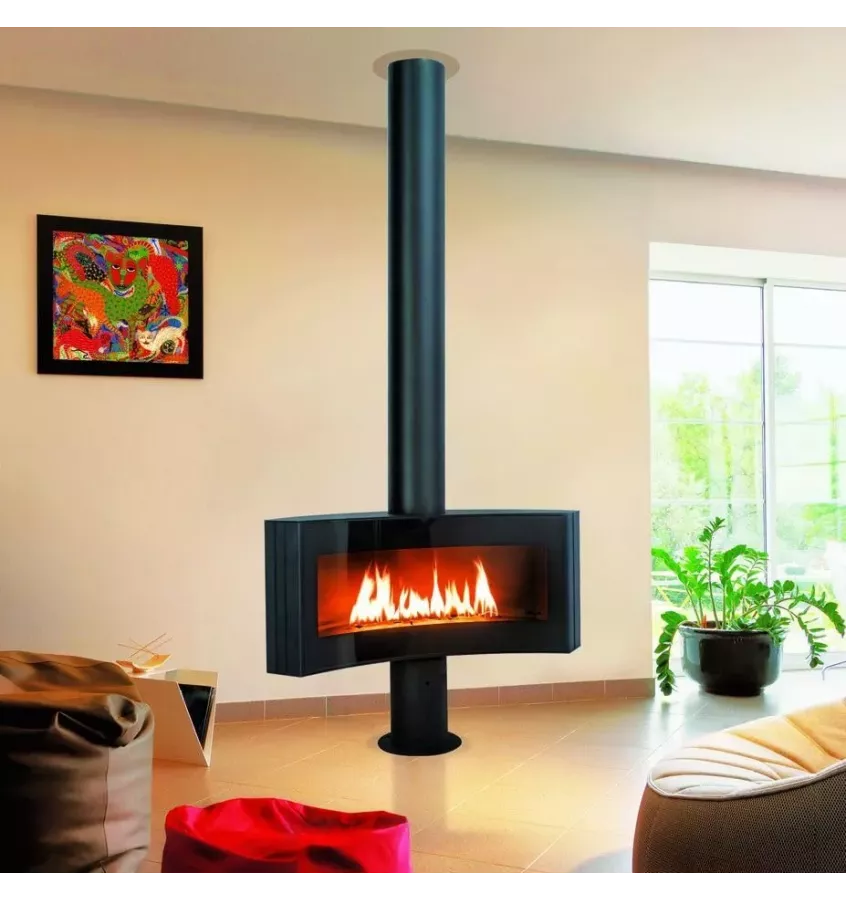 Focus - kominek gazowy CURVIFOCUS