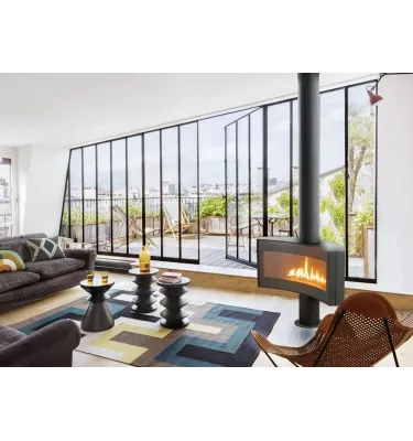 Focus - kominek gazowy CURVIFOCUS