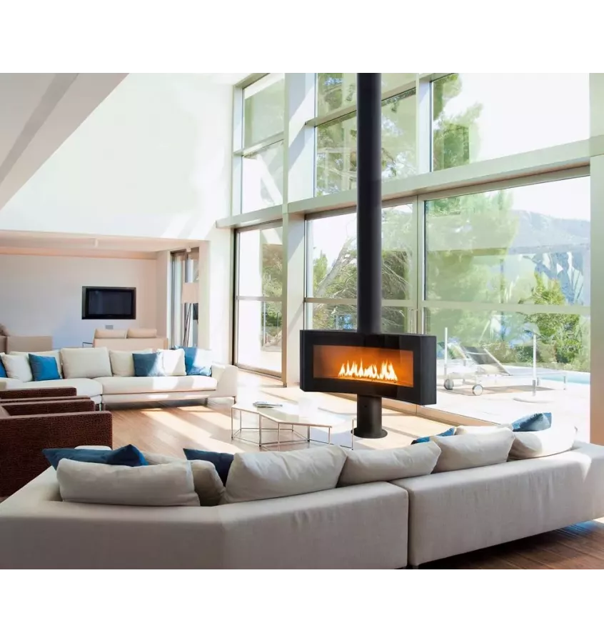 Focus - kominek gazowy CURVIFOCUS