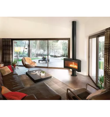 Focus - kominek gazowy CURVIFOCUS