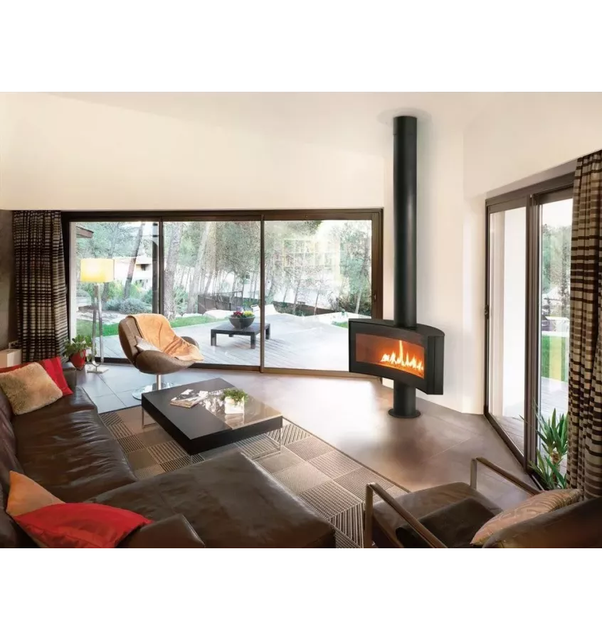 Focus - kominek gazowy CURVIFOCUS