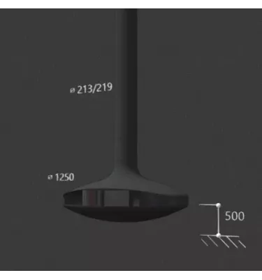 Focus - kominek na drewno GYROFOCUS przeszklony