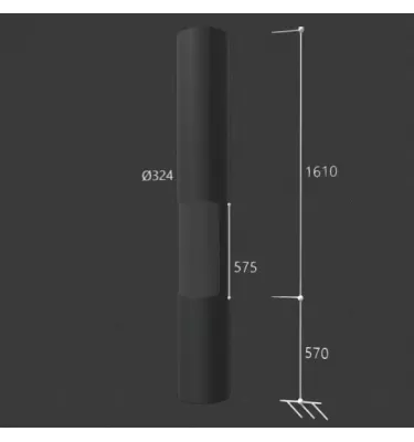 Focus - kominek na drewno SLIMFOCUS oparty na podłodze