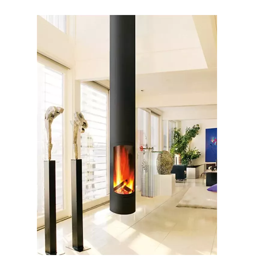 Focus - kominek na drewno SLIMFOCUS podwieszany nieobrotowy