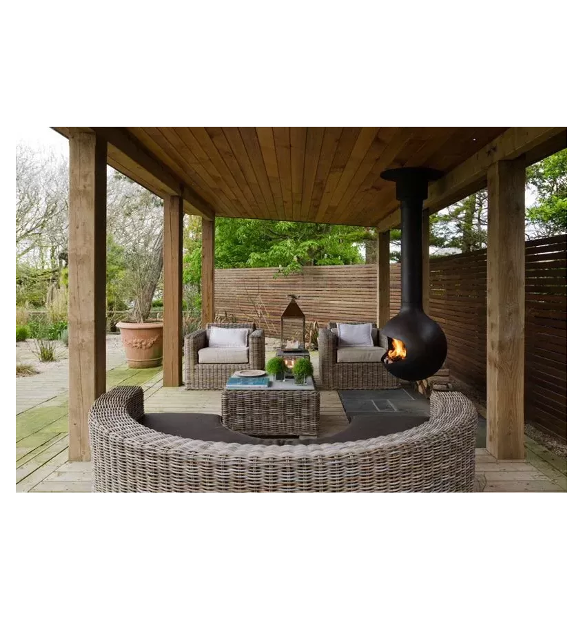 Focus - kominek na drewno BATHYSCAFOCUS Outdoor