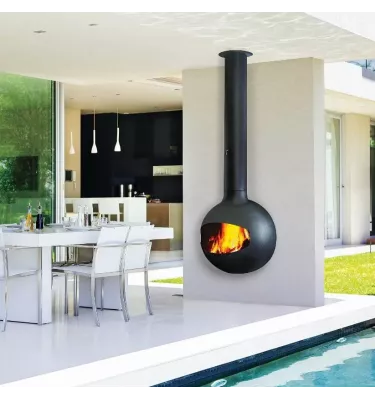 Focus - kominek na drewno EMIFOCUS Outdoor