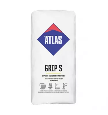 Atlas - zaprawa klejąca do styropianu Grip S