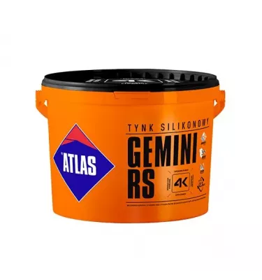 Atlas - tynk silikonowy cienkowarstwowy Gemini RS