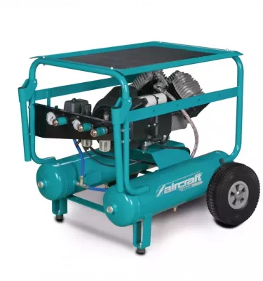 Aircraft - mobilna bezpośrednio kołnierzowa 2-cylindrowa sprężarka tłokowa AIRCAR 321/22 PRO  (2005531)