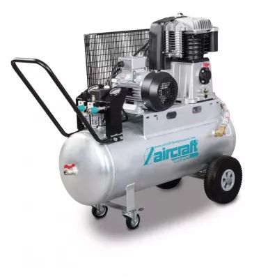 Aircraft - mobilna sprężarka tłokowa dla rzemieślników z napędem pasowym AIRPROFI 703/100  (2018731.2)