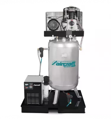 Aircraft - stacjonarna sprężarka tłokowa z osuszaczem czynnika chłodniczego filtrem dokładnym kondycjonerem kondensatu do oddzie