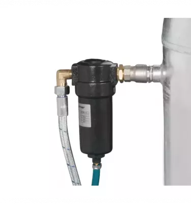 Aircraft - stacjonarna sprężarka tłokowa z osuszaczem czynnika chłodniczego filtrem dokładnym kondycjonerem kondensatu do oddzie