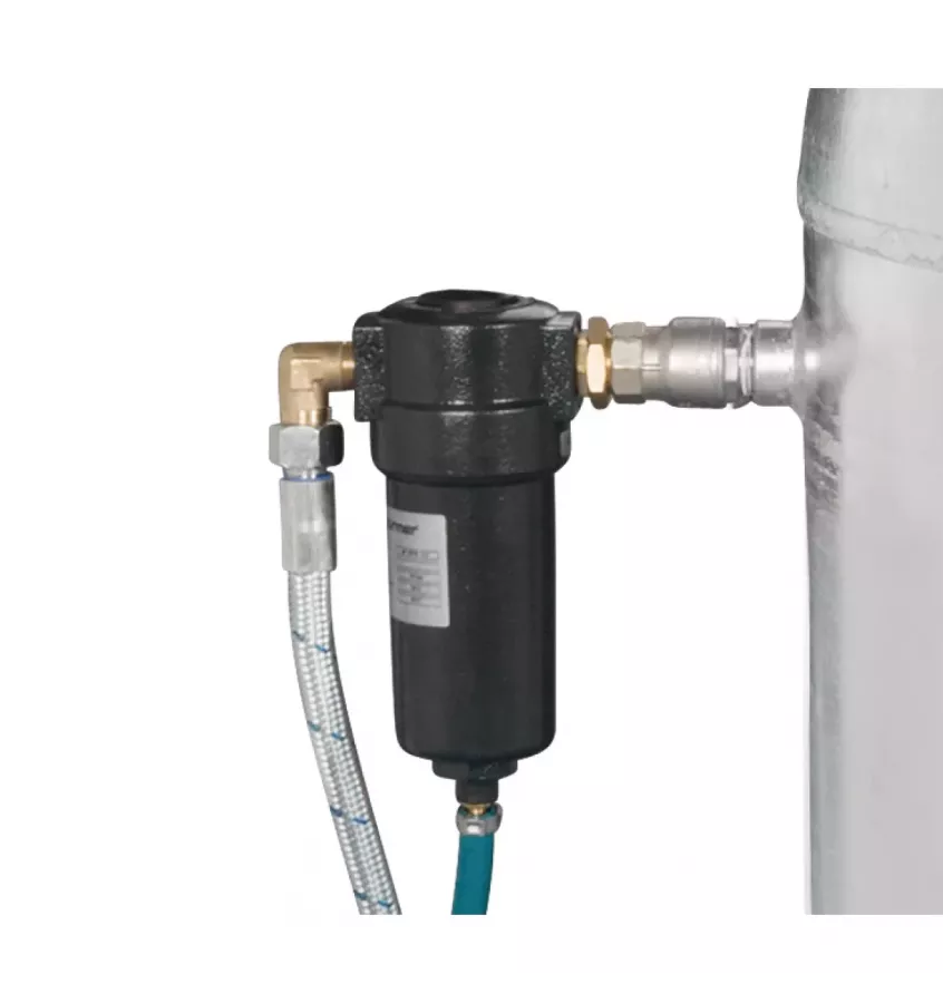 Aircraft - stacjonarna sprężarka tłokowa z osuszaczem czynnika chłodniczego filtrem dokładnym kondycjonerem kondensatu do oddzie