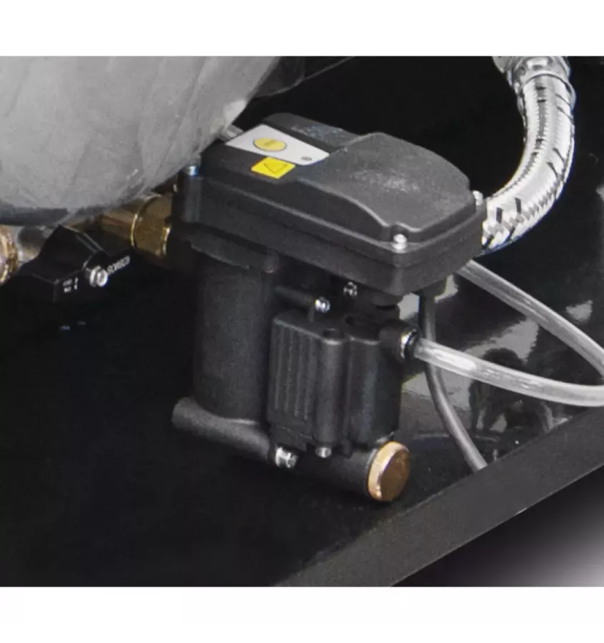 Aircraft - stacjonarna sprężarka tłokowa z 2x 100-litrowymi zbiornikami sprężonego powietrza osuszaczem czynnika chłodniczego fi