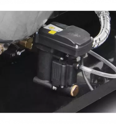 Aircraft - stacjonarna sprężarka tłokowa z 2x 100-litrowymi zbiornikami sprężonego powietrza osuszaczem czynnika chłodniczego fi