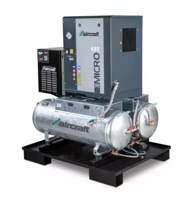 Aircraft - centralna jednostka sprężonego powietrza ze zbiornikiem 2x100 l osuszaczem chłodniczym automatycznym odwadniaczem fil