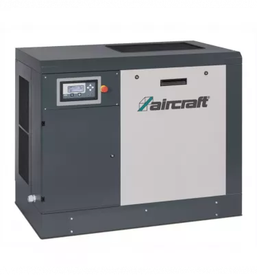 Aircraft - sprężarka śrubowa z napędem pasowym (montaż na podłodze) A-PLUS 22-10  (2093404)
