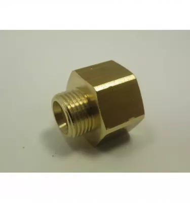 Aircraft - reducing fitting 1/2"ot x 3/4"it  G1/2"AG-3/4"IG, Messing  (2250211)