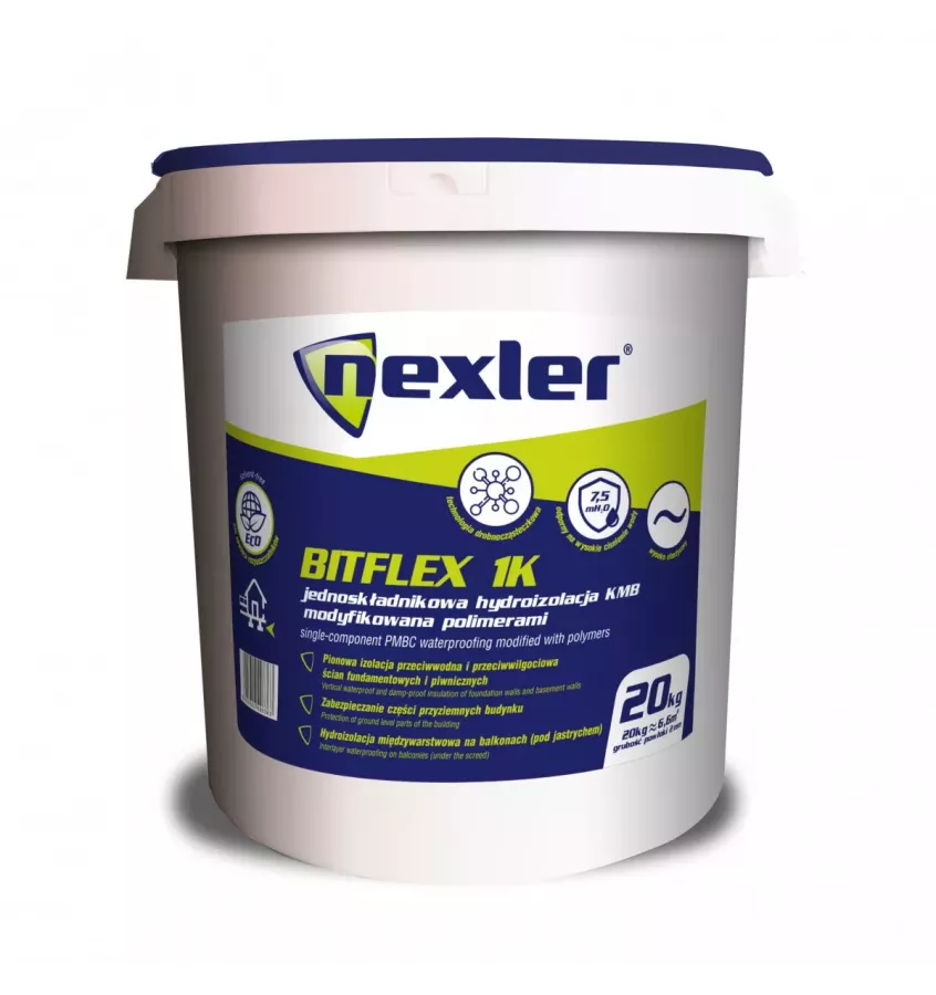 Nexler - masa hydroizolacyjna grubowarstwowa KMB Bitflex 1K