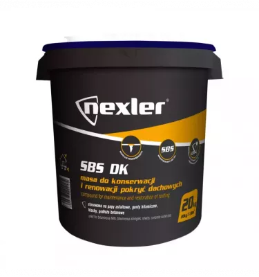 Nexler - masa asfaltowo-kauczukowa modyfikowana żywicą Nexler SBS DK