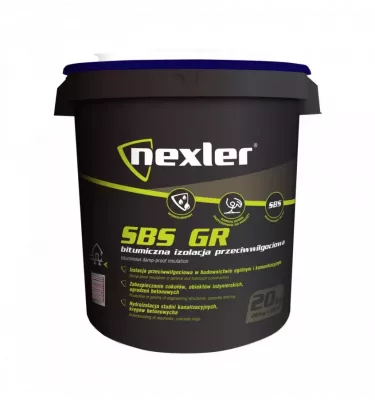 Nexler - izolacja przeciwwilgociowa Nexler SBS GR