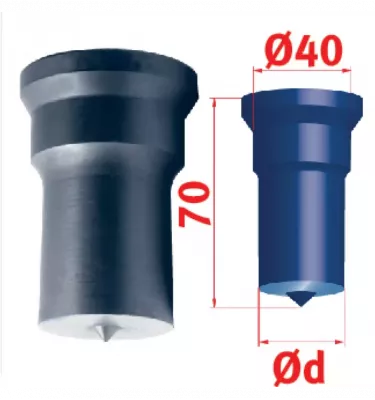 Metallkraft - okrągły dziurkacz Nr 3 Ø 30,5 mm (3889330,5)