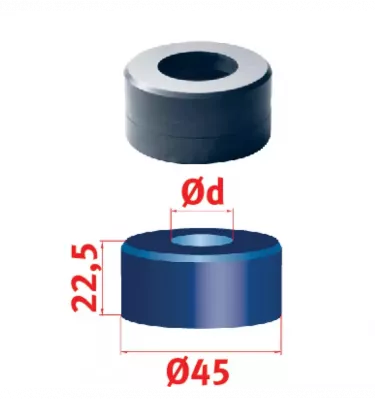 Metallkraft - okrągła matryca Nr 45 Ø 30,2 mm (3889330,2)