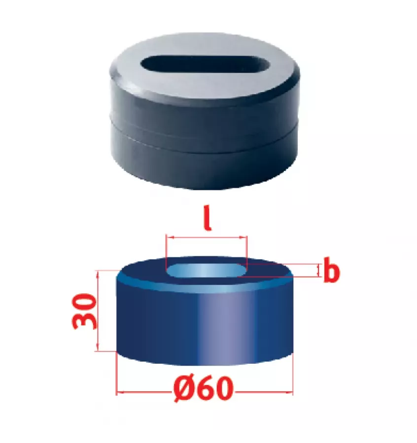 Metallkraft - głowica szczelinowa Nr 60 25,0 x 41,0 mm (3889425,0X41,0)