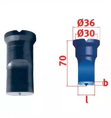 Metallkraft - długi dziurkacz Nr 2 14,0 x 20,0 mm (3889414,0X20,0)