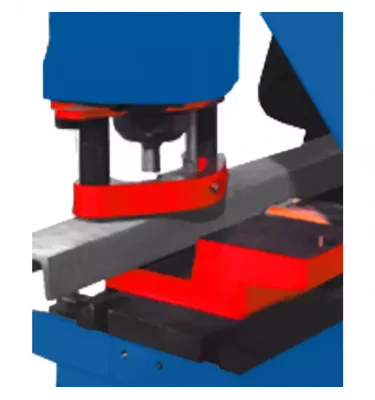 Metallkraft - siodło do wybijania do profilu U do HPS 85ds do HPS 85DS (3887108)