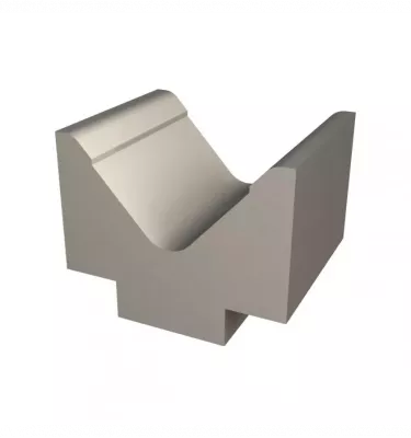 Metallkraft - matryca 1 V 85° / V_63 mm / długość 200 mm (3889127)