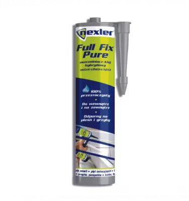 Nexler - klej uszczelniacz hybrydowy przezroczysty Full-Fix Pure